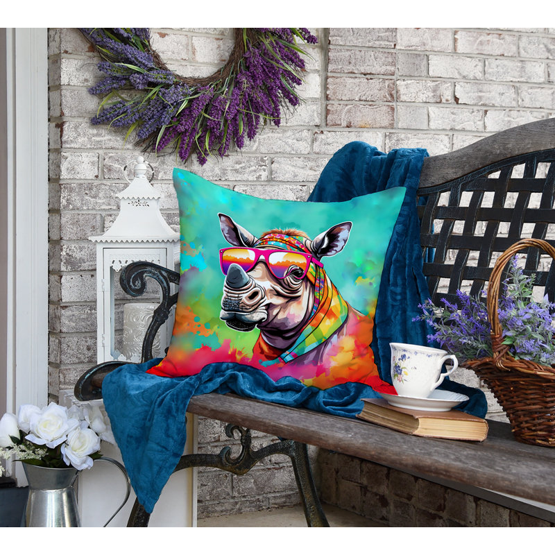 Coussin Hippie, H 18 po x l 18 po