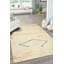 Tapis traditionnel délicat en laine noué à la main beige marocain-863006640
