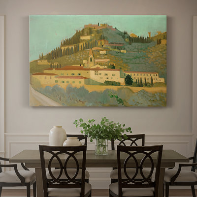 View of Fiesole (Vue de Fiesole)-Maurice Denis-Gallery Wrapped Canvas-1921