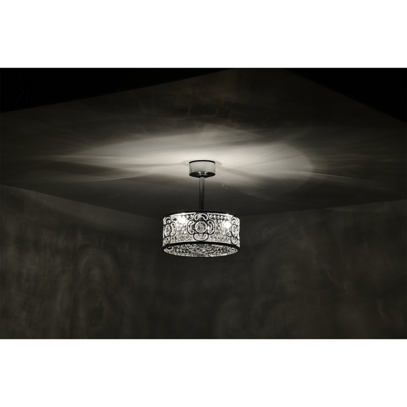 Jacy 12.99'' Ceiling Fan with Light Kit