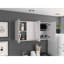 Armoire murale Sitka, deux cloisons spacieuses, quatre portes-1761700605