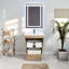 Caddric 25 po Meuble-lavabo simple avec comptoir en acrylique et lavabo intégré-1835470187