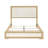 Contemporary Bed With LED Panel Headboard-476715792