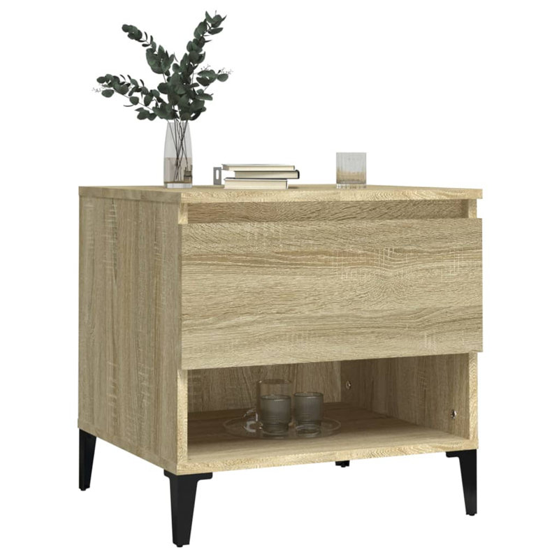 Nylan End Table, Sonoma Oak