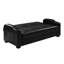 3 Seater Faux Leather Sleeper-11273904
