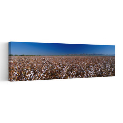 Coton, paysage contemporain abstrait, art mural