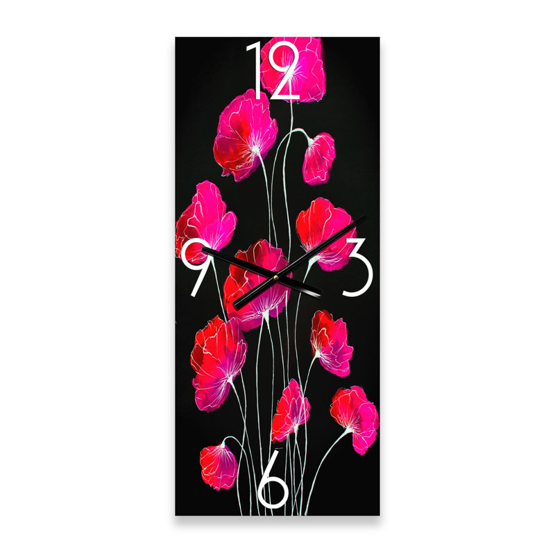 Horloge murale abstraite, Grand
