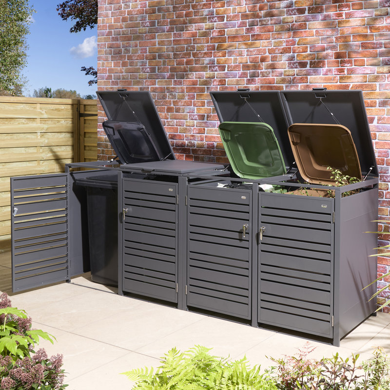 Metal Bin Store, Anthracite