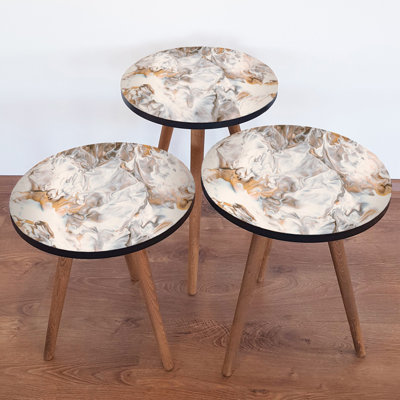 Tables gigognes 3 pieds Dawna