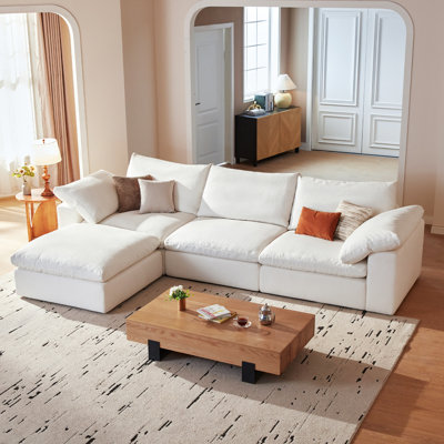 Canapé modulaire de 113 po pour canapé modulaire Comfy Cloud