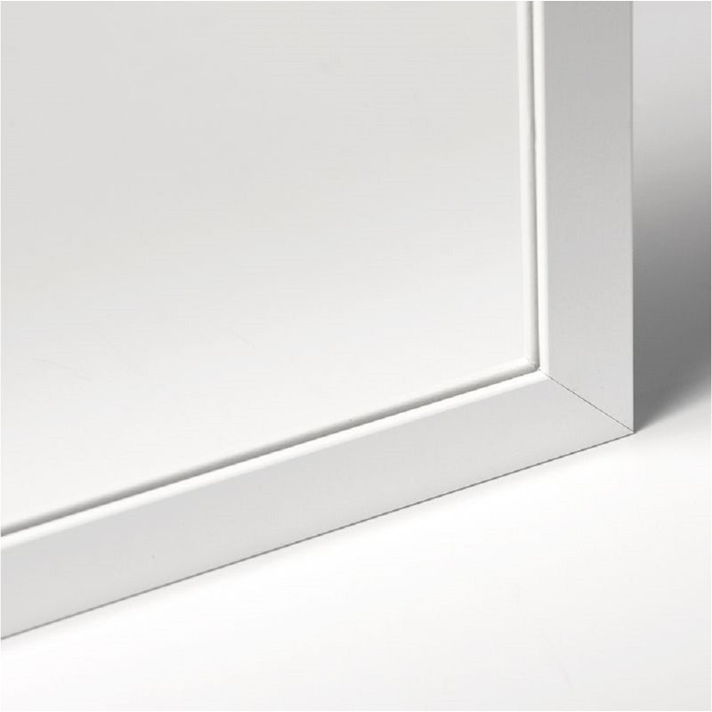 nielsen Home Wooden Wall Mirror, 70cm H x 50cm W, White