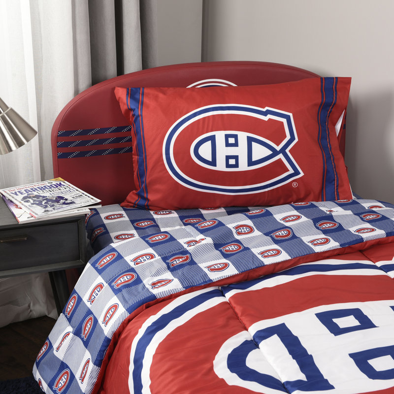 Ensemble d’édredon réversible Montreal Canadiens