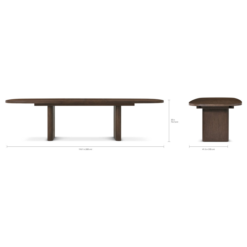 Paris Dining Table, Brown