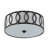 Hershberger Metal LED Flush Mount-123703133-123703134