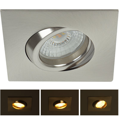 Luminaire encastré en nickel brossé KnLnny Ware