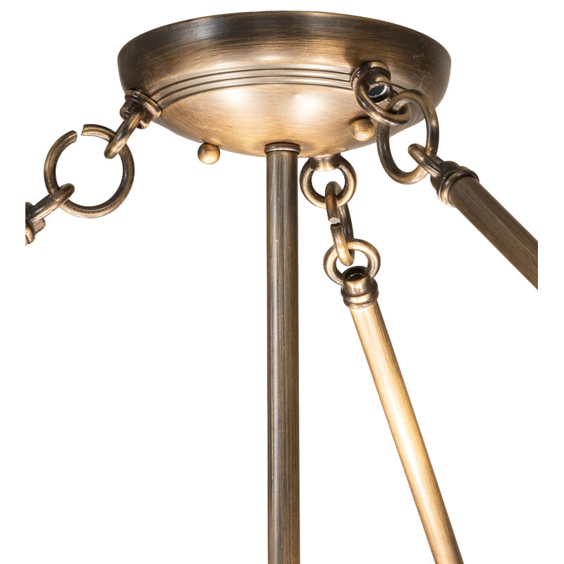 6 - Light Semi Flush Mount