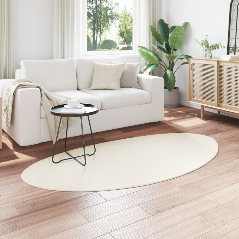 Rugs Cream Area Rug, Polyester, Novelty 80 x 150 cm