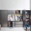 Garage Cabinet Series - l 128 po x H 72 po, 20 po, fixation murale, fermeture en douceur, chaleur et eau armoires 7 gris métallique, rangement extra profond et lisse, surface de travail