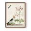Bird in Habitat I, reproduction encadrée - bois massif-1084442360-1084442356