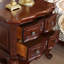 Commode d'appoint en bois massif Besi