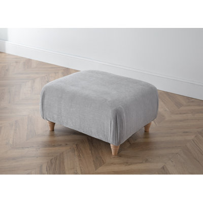 Charlotte-Ann Soft Touch Square Footstool