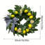Couronne d'eucalyptus artificiel
