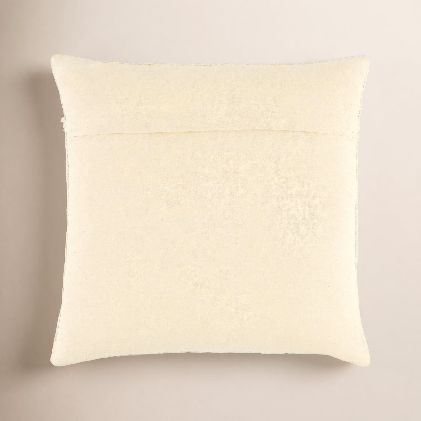 Yulara Accent Pillow Cover & Insert, Pillow Cover Only - No Insert, Ivory, Rectangle 13"H x 20"W