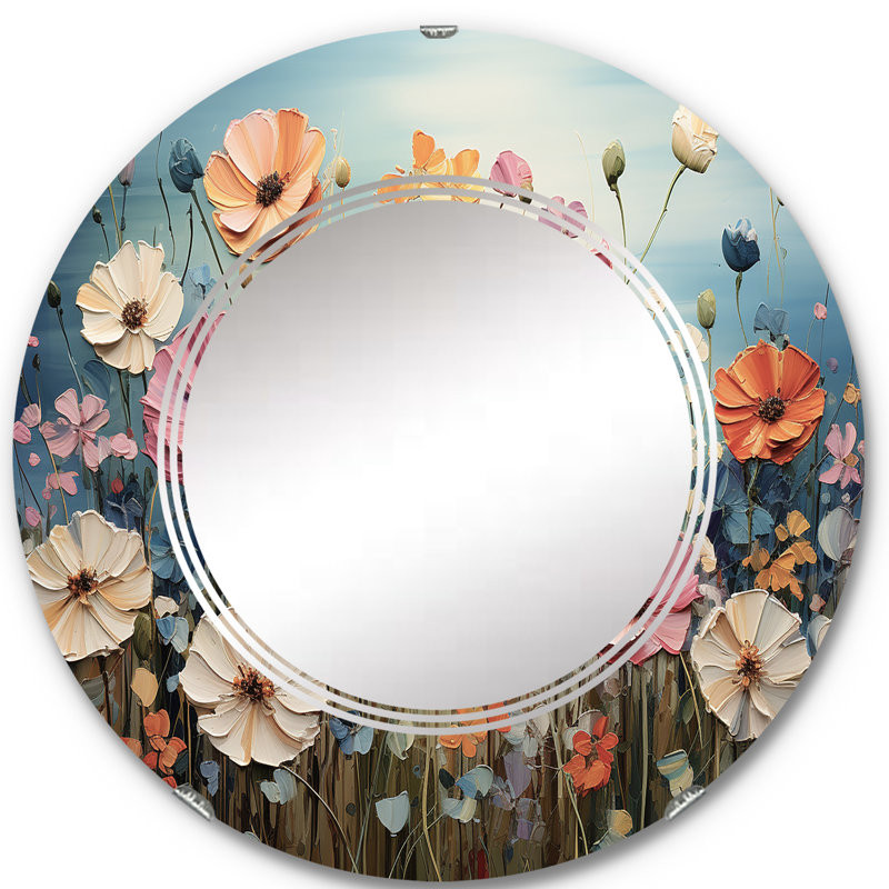 Miroir mural Zeven, 24 po x 24 po