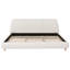 Lit plateforme tapissier en lin-1485371994
