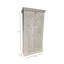 Armoire 2 paons blanc antique