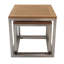 ARB Teak Outdoor Collection Outdoor Square Teak Coffee Table