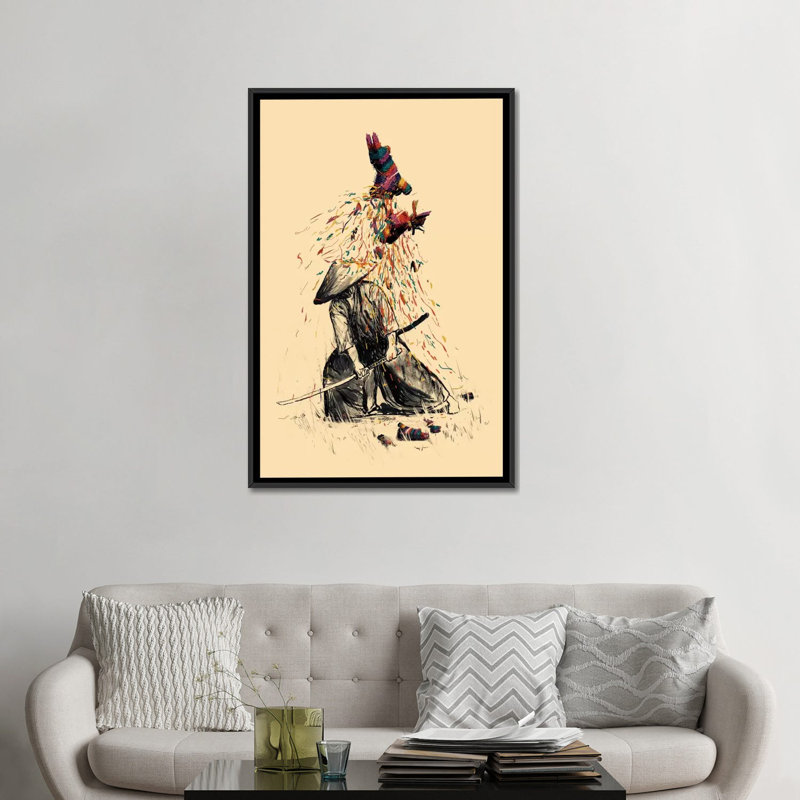 « target practice » par nicebleed, impression sur toile, H 26 po x l 40 po x P 1,5 po, Toile tendue, Pas de tapis
