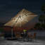 Square Cantilever Parasol with Lights-134692484-246218770