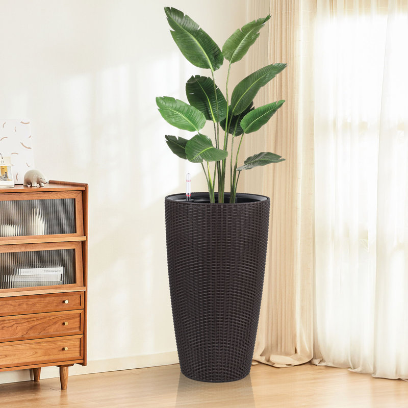 Jardinière automatique 22,5 pouces avec arrosage automatique