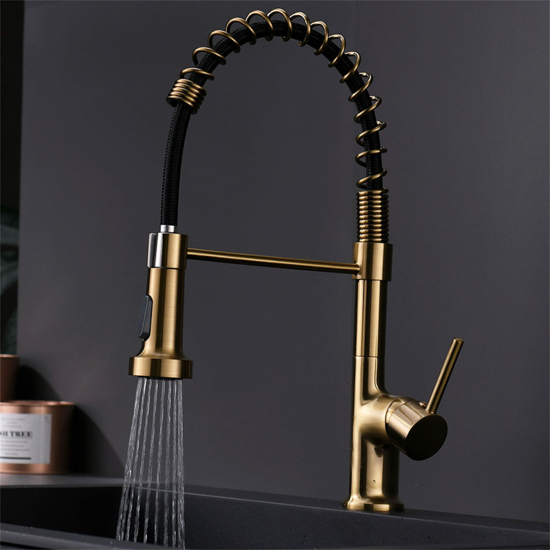 KIKO HOME Pull Down Kitchen Faucet