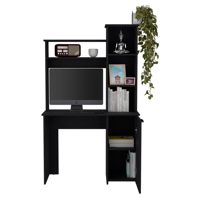 Bureau d'ordinateur Dumas, Bureau, Noir