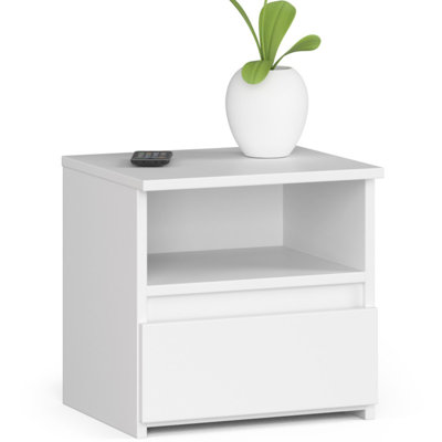 Resmi 40cm W Particle Board Bedside Table