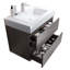 Grand meuble-lavabo mural moderne avec lavabo une pièce sans drain et robinet H 25,2 po x l 29,9 po x P 18,1 po Modern-1472960787-1472960781