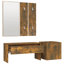 vidaXL Hallway Furniture Set Engineered Wood-1076436601