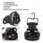 Portable 2 in 1 LED Camping Lantern with Fan by Wakeman
