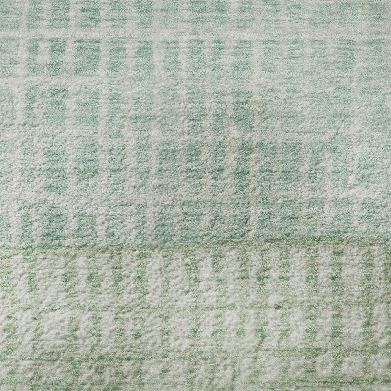 Tapis géométrique de qualité supérieure lavable à la machine Monnier AMF1831, Rectangulaire 8 pi x 10 pi
