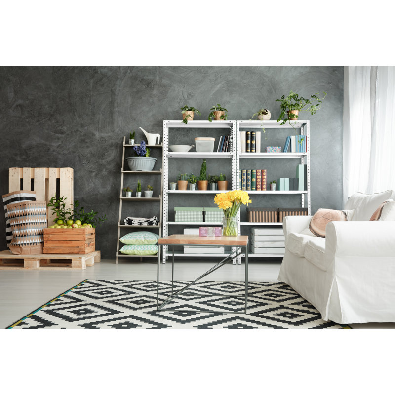Étagère industrielle chic AR ARCE - rangement en acier fabriqué à la main avec une touche européenne pour la maison, la bibliothèque, l'école et le bureau par Ar Shelving