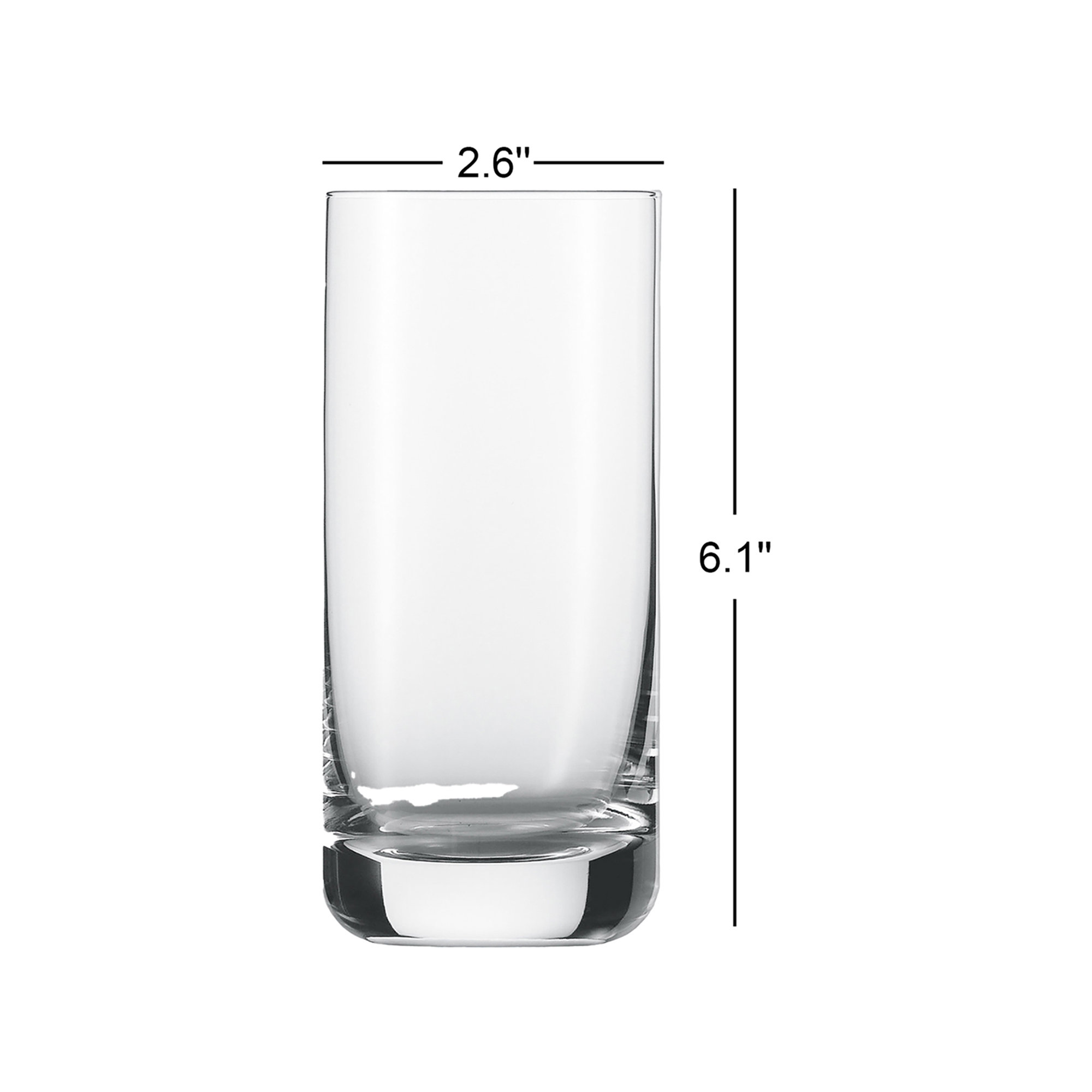 Paris Tritan Iceberg Highball Glass, 12.5 oz.