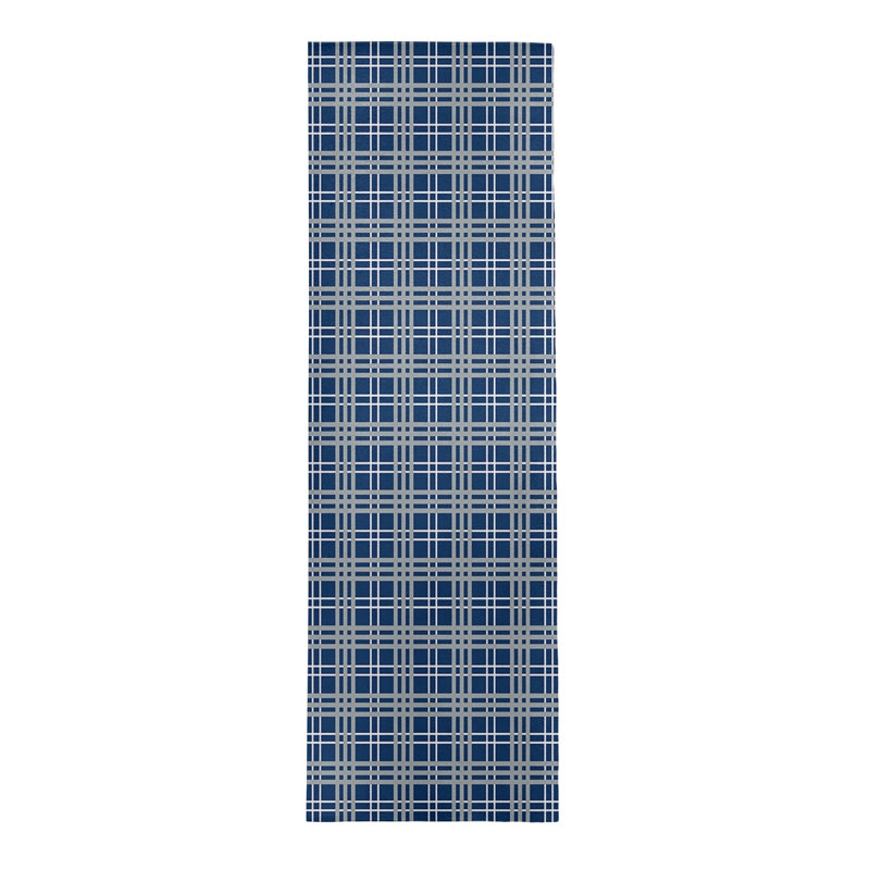 Plaid Indoor Rug, Runner 2'6" x 8'