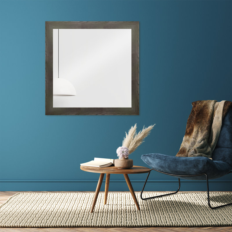 Miroir Arber, Noir anthracite, 43 po x 43 po