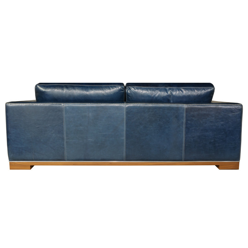 Cassidy Sofa, Blue Moon (Cartier), Ash Honey