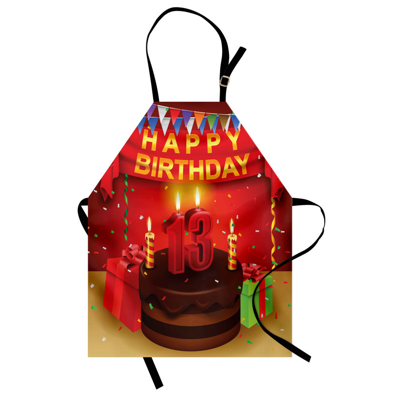 No Pattern Bib Apron