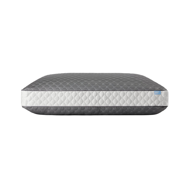 Oreillers blancs Cool-Tech, Grand, Gris / blanc