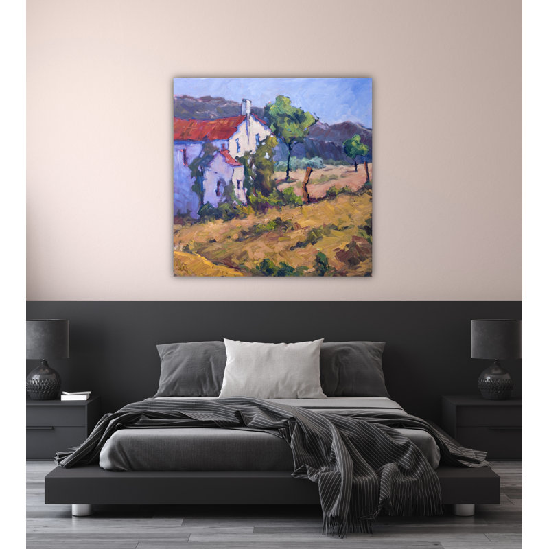 Italian Foothills Print by John Beard, 20" H x 20" W  x 1" D