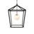 Denison Black Outdoor Lantern-117664815